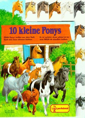 Zehn ( 10) kleine Ponys