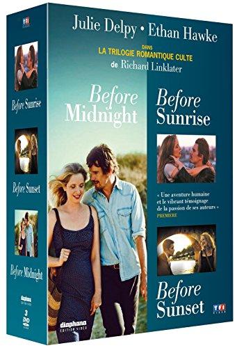 Coffret trilogie : before sunrise ; before sunset ; before midnight [FR Import]