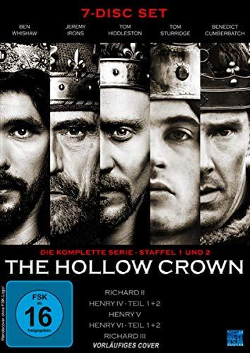 The Hollow Crown - Gesamtedition Staffel 1+2 [7 DVDs]