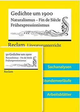 Lehrerpaket: Textausgabe plus Lehrerband zum länderübergreifenden Abiturthema »Gedichte um 1900«