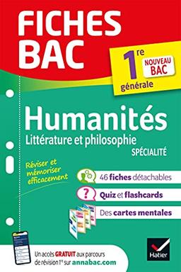 Humanités, littérature et philosophie spécialité, 1re générale : nouveau bac