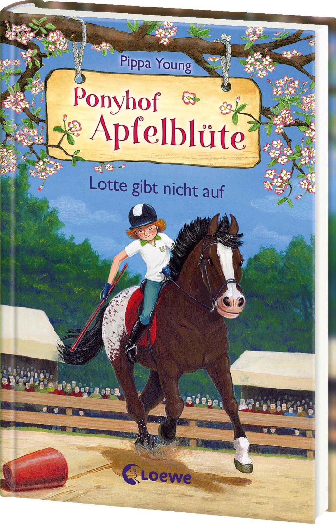 Ponyhof Apfelblüte (Band 23) - Lotte gibt nicht auf: Beliebte Pferdebuchreihe für Kinder ab 8 Jahren