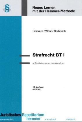 Strafrecht BT I: Straftaten gegen das Vermögen