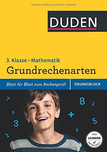 Übungsblock: Mathematik - Grundrechenarten 3. Klasse