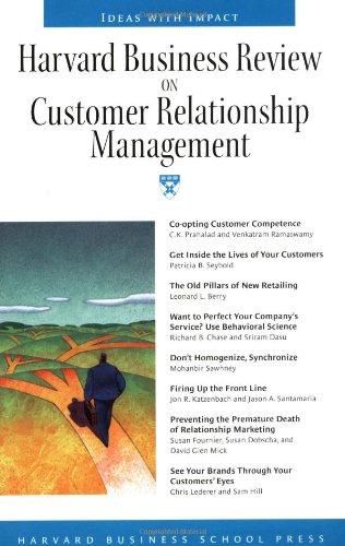 Harvard Business Review on Customer Relationship Management (Artscroll)