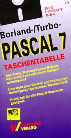 Borland-/Turbo-Pascal 7 - Taschentabelle