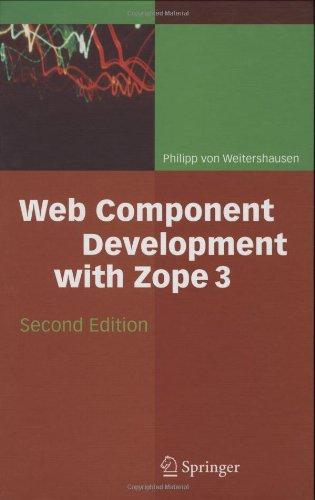 Web Component Development with Zope 3