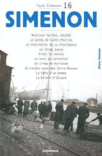 Tout Simenon. Vol. 16