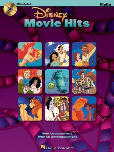 Disney Movie Hits (Violin) Vln Book/Cd