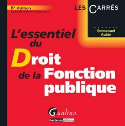 L'essentiel du droit de la fonction publique