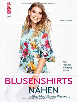 Blusenshirts nähen: Luftige Modelle aus Webstoffen