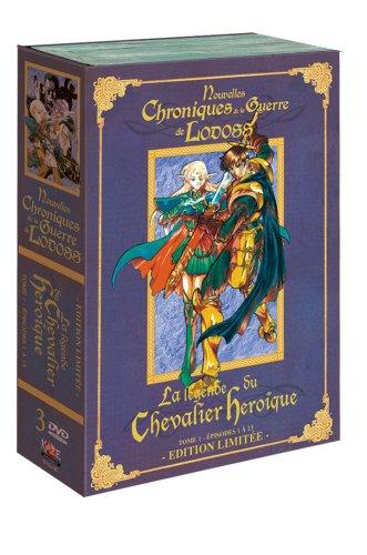 Chroniques de la Guerre de Lodoss: La Légende du Chevalier Heroïque - Coffret 1/2 [Édition Limitée]