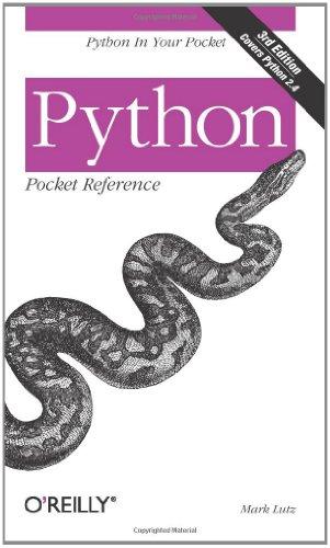 Python Pocket Reference (Pocket Reference (O'Reilly))