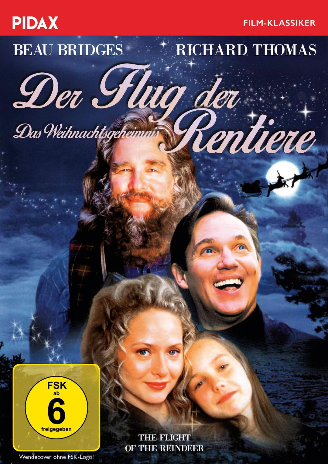 Der Flug der Rentiere - Das Weihnachtsgeheimnis (Flight of the Reindeer) / Bezaubernder Weihnachtsfilm mit Starbesetzung (Pidax Film-Klassiker)