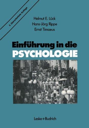 Einführung in die Psychologie