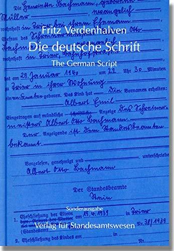 Die deutsche Schrift. The German Script: Ein Übungsbuch