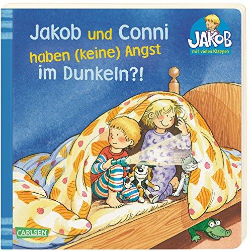 Jakob und Conni haben (keine) Angst im Dunkeln?!: Pappbilderbuch mit Klappen (Großer Jakob)