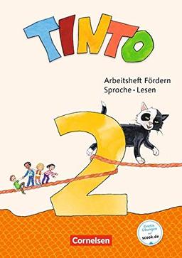 Tinto Sprachlesebuch 2-4 - Neubearbeitung 2019: 2. Schuljahr - Arbeitsheft Fördern - Sprache und Lesen