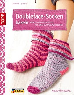 Doubleface-Socken häkeln: Kuschelwarme Modelle mit zwei Schokoladenseiten