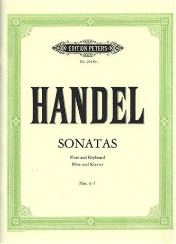 Sonaten 2 (C-Dur F-Dur H-Moll a-Moll). Flöte, Klavier