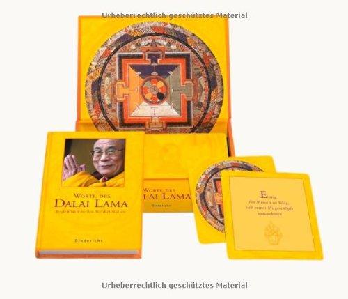 Worte des Dalai Lama: 40 Weisheitskarten mit Begleitbuch