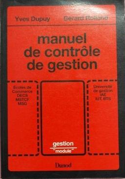 Manuel de contrôle de gestion (Gesmod)