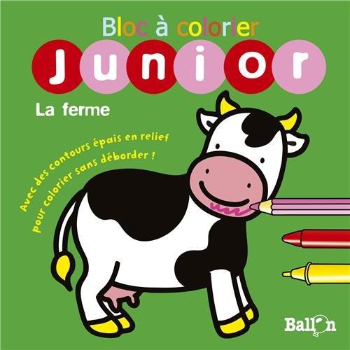 La ferme (Bloc à colorier sans déborder, 1)