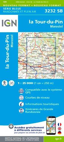 La Tour-du-Pin Morestel 1:25 000