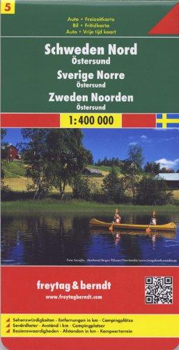 Freytag Berndt Autokarten, Schweden Nord - Östersund, Blatt 5 - Maßstab 1:400.000