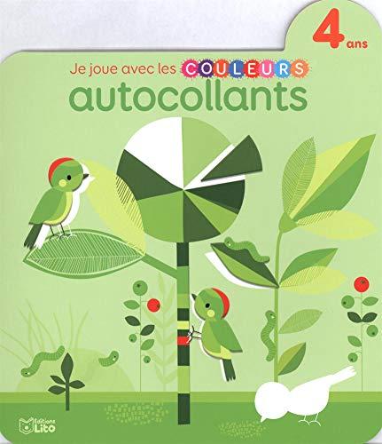 Je joue avec les couleurs, autocollants : les petites bêtes : 4 ans