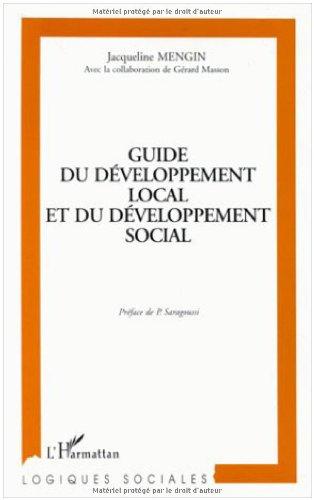 Guide du développement local et du développement social