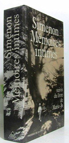 MEMOIRES INTIMES (Hors Collection)