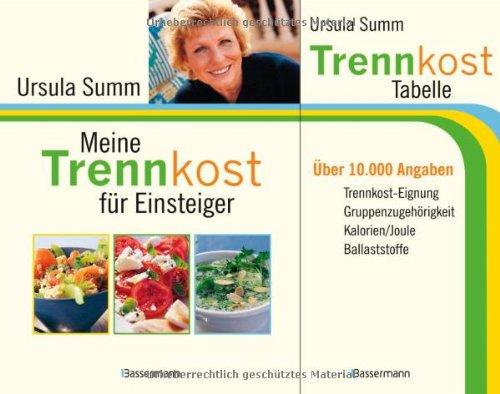 Meine Trennkost für Einsteiger: mit extra Tabellenbuch