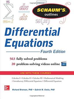 Schaum's Outline of Differential Equations (Schaum's Outlines)