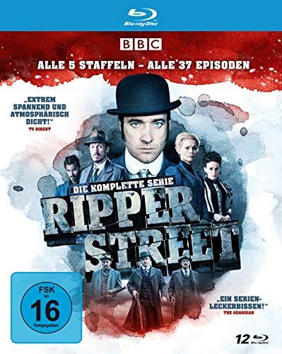 Ripper Street - Die komplette Serie - Alle 5 Staffeln - Alle 37 Episoden [Blu-ray]