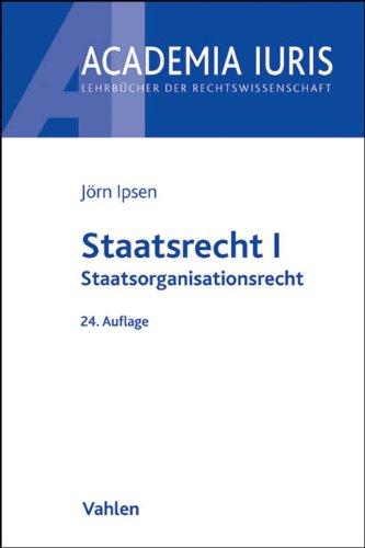 Staatsrecht I: Staatsorganisationsrecht