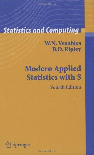 Modern Applied Statistics with S (Statistics and Computing)