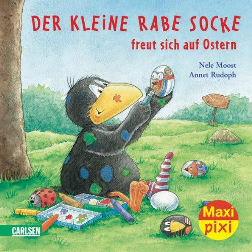 Maxi-Pixi Nr. 64: Der kleine Rabe Socke freut sich auf Ostern