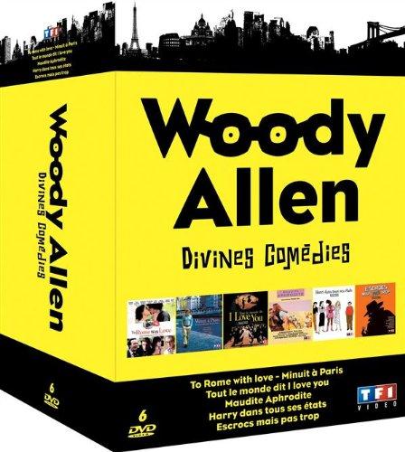 Coffret woody allen, divines comédies : minuit à paris ; tout le monde dit I love you ; maudite aphrodite ... [FR Import]