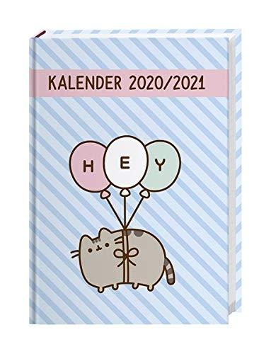 Pusheen 17-Monats-Kalenderbuch A5 -Taschenkalender 2021 mit Wochenkalendarium - gebunden mit flexiblem Einband - Format 15,2 x 21,5 cm