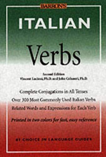 Italian Verbs Italian Verbs (Barron's Verb Series)