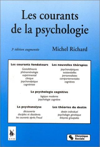 Les courants de la psychologie