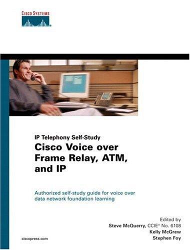 Cisco Voice Over Frame Relay, ATM and IP. (Technology)