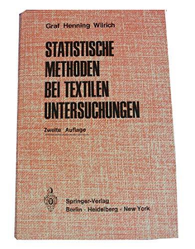 Statistische Methoden bei textilen Untersuchungen