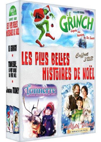 Coffret les plus belles histoires de Noël : le grinch ; tonnerre, le petit renne du pere Noël ; jonathan toomey [FR Import]