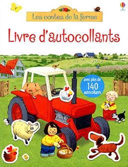 Les contes de la ferme, livre d'autocollants : avec plus de 140 autocollants