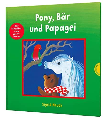 Pony, Bär und Papagei: Mit Bildern lesen lernen