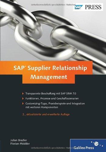 SAP Supplier Relationship Management (SAP PRESS)