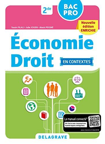 Economie, droit, 2de bac pro