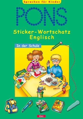 PONS Sticker-Wortschatz Englisch, In der Schule